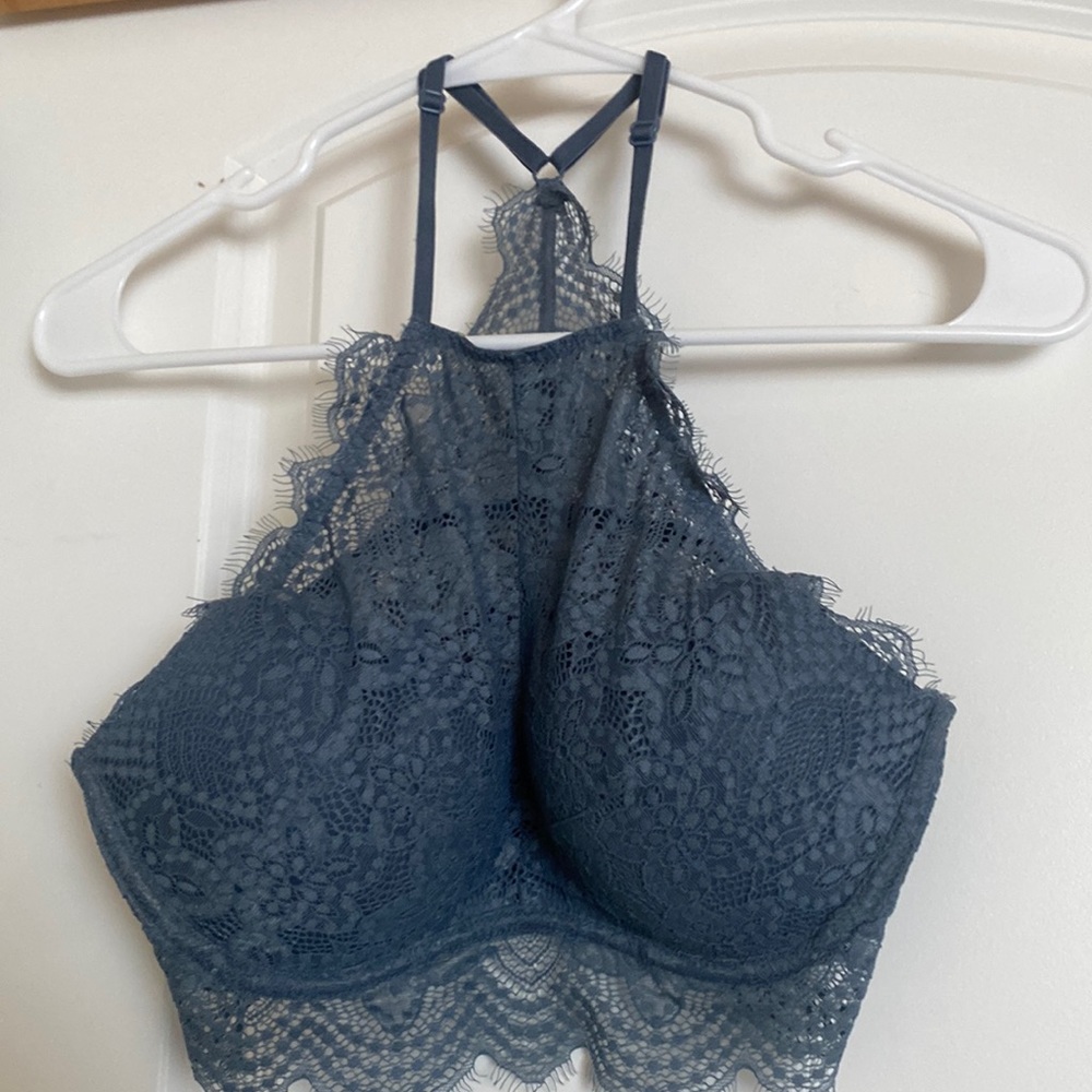 Victoria’s Secret high neck lace push up bra